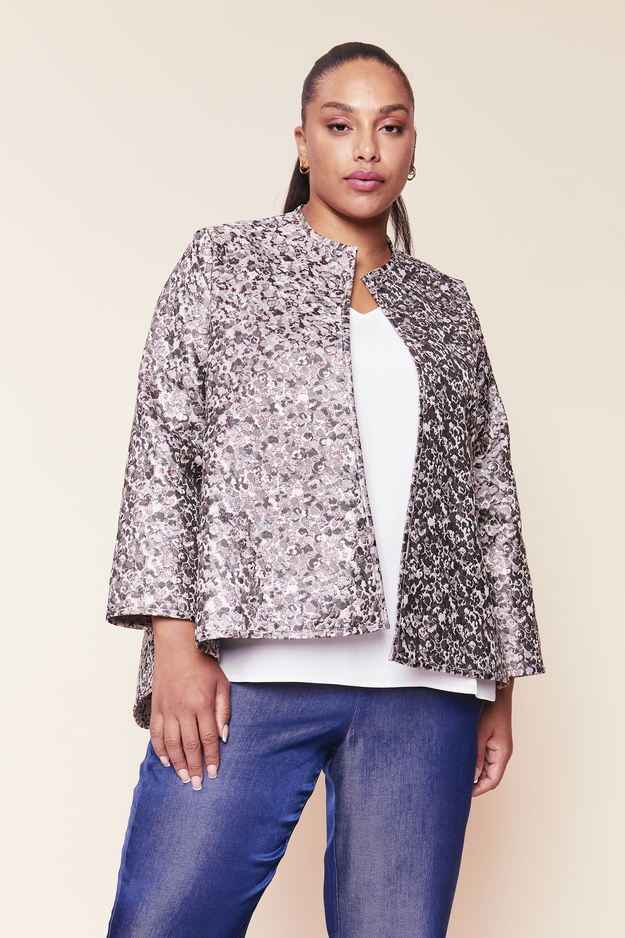 Jacquard Reversible Jacket