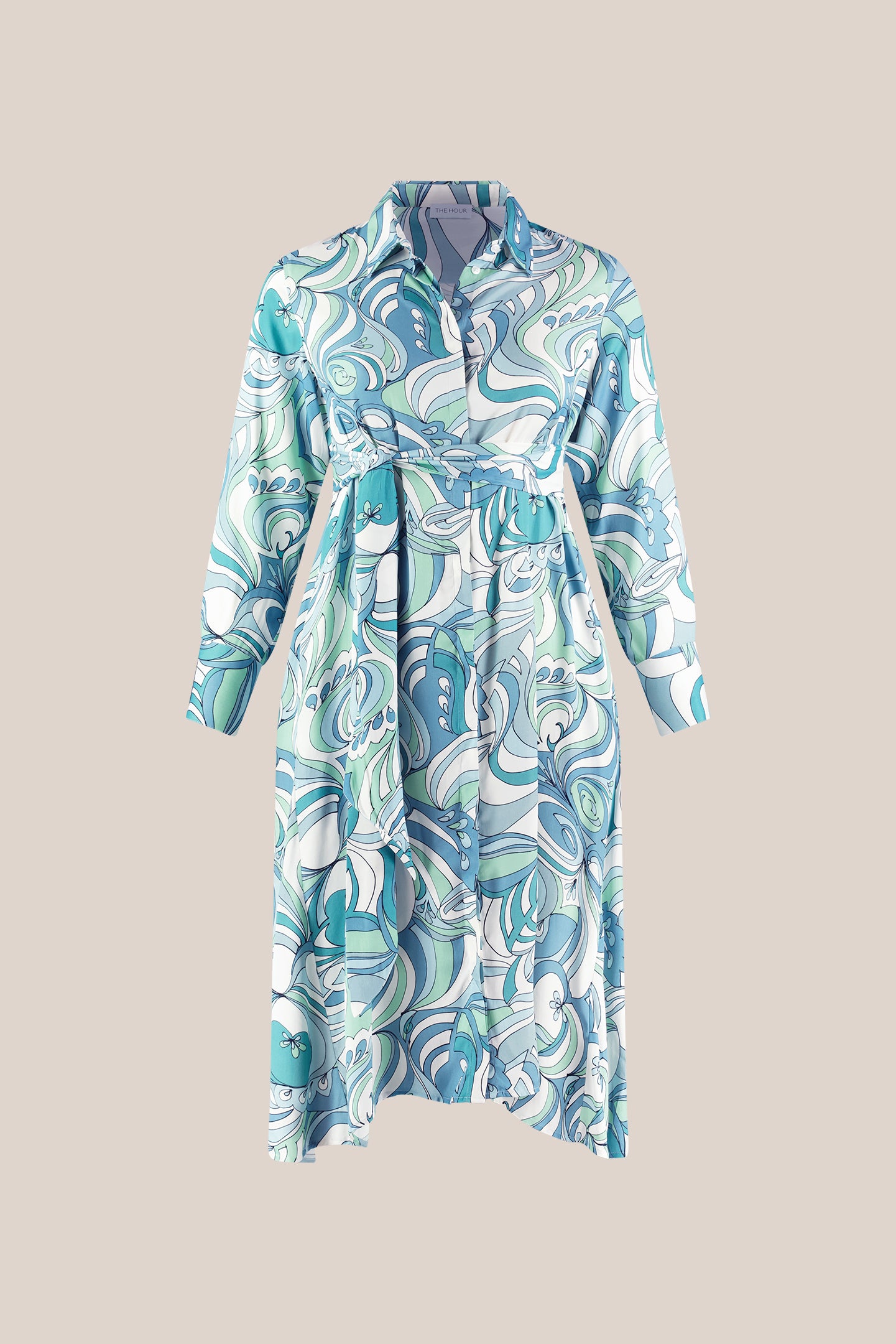 PLUS SIZE SHIRT DRESS THE HOUR