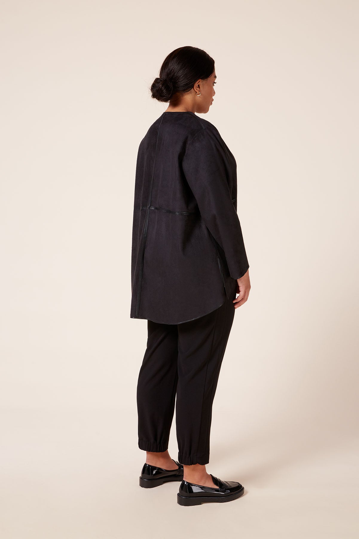 Leather 2-In-1 Black Jacket