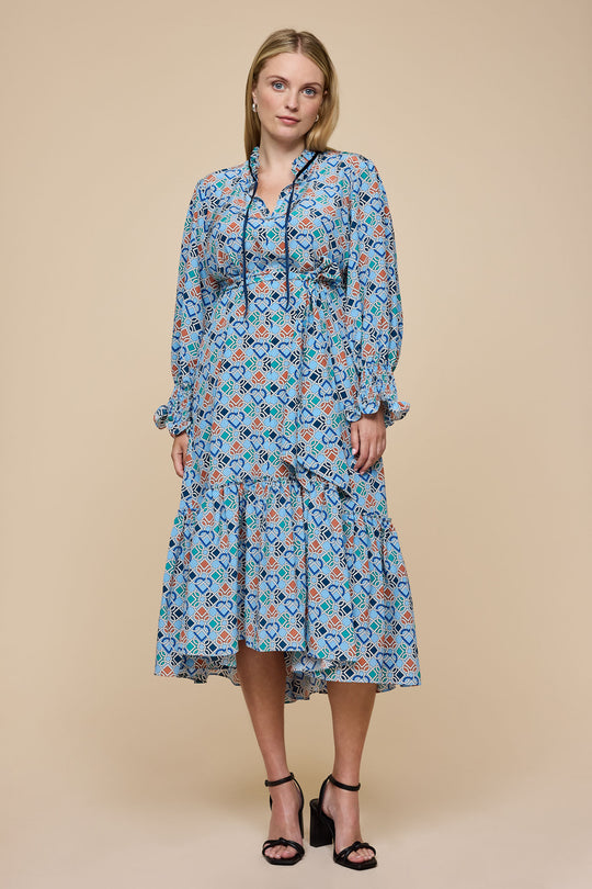 Forever Love Liberty Silk Midi Dress